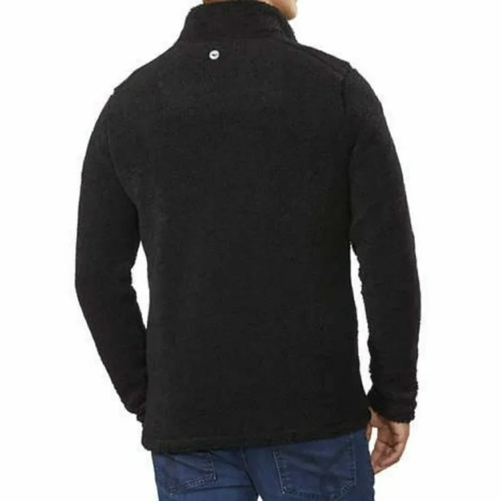 NWT Hi-Tec Heat Retention Wrinkle Resistant ¼ Zip Sweatshirt Fleece Pullover Top - Picture 4 of 7